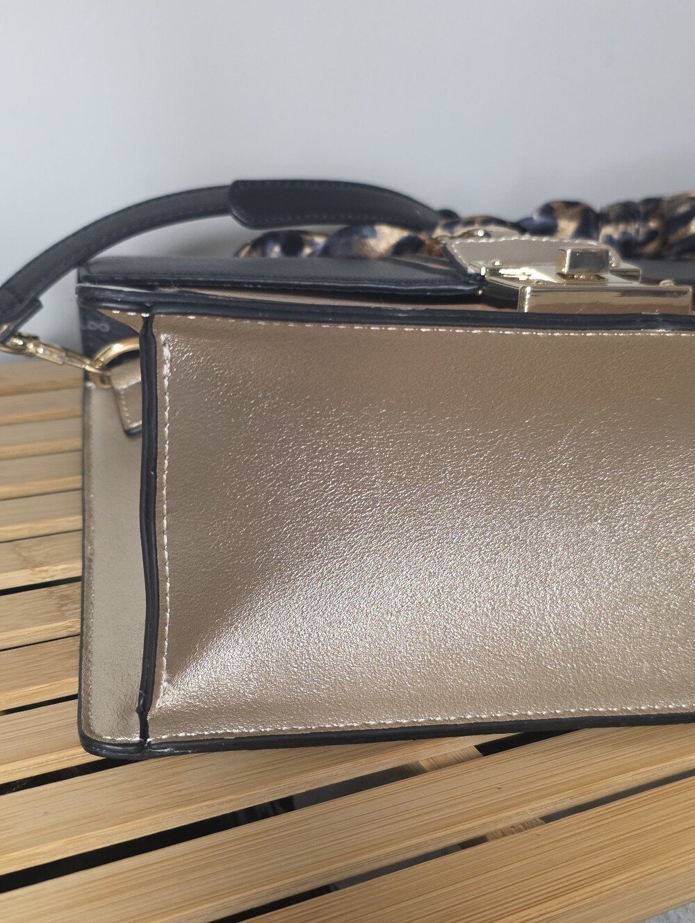 Aldo Colorblock Satchel - Picture 8 of 16